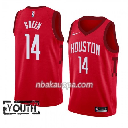 Houston Rockets Gerald Green 14 2018-19 Nike Punainen Pelipaidat Swingman - Lasten